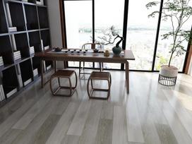 Vereg Ąžuolas Dover Ixpe Basicline vinilinė dizaino grindų danga (1220 x 180 x 4.5 mm) 2.196 m2/pakuotė