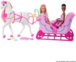 Barbie - Land of Sweets Horse and Sled (JNH63)
