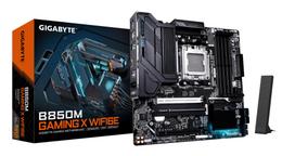 GIGABYTE Motherboard||AMD B850|Socket AM5|micro ATX|RAM DDR5-SDRAM|4x Slots|Wi-Fi Yes|Bluetooth Yes|2x Number of M.2 (M) slots| B850M GAMING X WIFI6E|B850MGAMINGXWF6E1.1