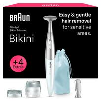 BRAUN Silk·épil bikini trimmer, + 4 attachments, FG1100, white (193771)