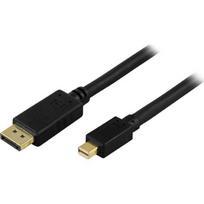 Mercodan Mini Displayport cable, 4.5m,  Black, Displayport: Male -