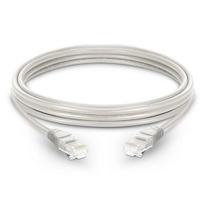 Mercodan Patch cable CAT6 0.5m UTP  white CCA, AWG26, RJ45