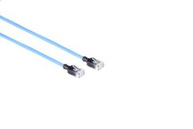 Mercodan CAT6A SLIM UTP 20m Patch  cable Blue, Halogen-free