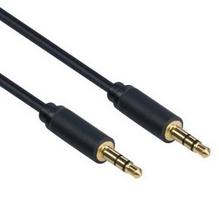 Mercodan PRO Minijack 2.0m, ULTRA SOFT  3.5mm, shielded cable