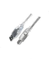 Mercodan USB 2.0 cable, 1.8m, USB-A:  Male - USB-B: Male,