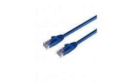 Mercodan UltraFlex Patch cable CAT6  UTP, 20m, Blue, LSZH