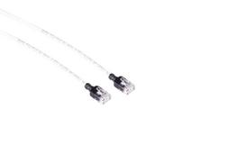 Mercodan CAT6A SLIM UTP 0.25m Patch  cable Grey, Halogen-free
