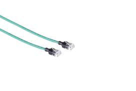 Mercodan CAT6A SLIM UTP 20m Patch  cable Green, Halogen-free
