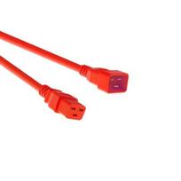 Mercodan Power cable Red C20-C19  3x1.5mm 3.0m