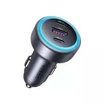 UGREEN EC307 Car Charger USB-A + 2x USB-C 30W