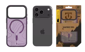 Tactical MagForce Hyperstealth Sika Cover for Apple iPhone 17 Pro/18 Pro Burgundy Smoke