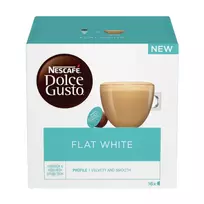 Nescafé Nescafe Kafijas capsules NESCAFE Dolce Gusto Flat White, 16pcs, 187.2g