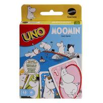 Mattel Games UNO Moomin Card Game for Kids, Adults  AND amp; Family Night with Deck Inspired by the Series