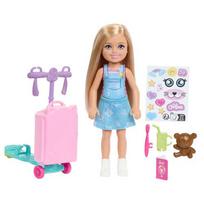 Barbie Club Chelsea Limitless Adventure Doll, Scooter Suitcase and Accessories