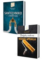 KNYGŲ RINKINYS. Vidaus apdaila + Santechniko vadovas - Alfredas Packevičius, Saulius Šalna, Ramunė Žurauskienė