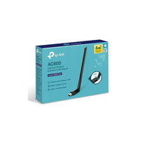 TP-Link tinklo adapteris T600U Plus AC600 belaidis, USB 2,0, 600Mb/s, juodas EU