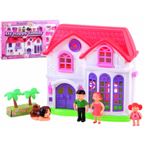 Šeimyninis lėlių namelis JK su baldais My Happy Family PTP03747