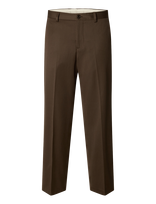 Selected - Slm220-Loose Luke Wool Blend Pant - Klasikinės kelnės - Ruda