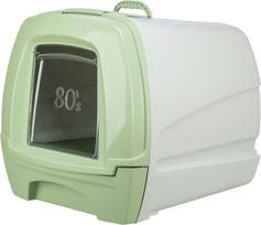 Trixie EasyDraw Cat Litter Tray, 46 x 48 x 57 cm, Grey-Green | 113776 | 4011905528908
