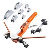 Vamzdžių lenkimo rinkinys VEVOR CT-S999F, 7 matricos, 39,5 × 27 × 9,5 cm