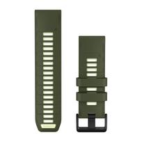 Garmin QuickFit 26mm alyvuogių žalia / citrinų silikoninė apyrankė