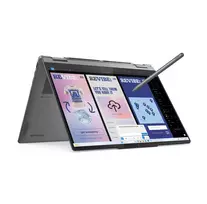Lenovo- Yoga 7 2-in-1 14ILL10 Intel | Luna Grey | 14 " | OLED | Touchscreen | WUXGA | 1920 x 1200 pixels | Intel Core Ultra 7 | 256V | 16GB | Soldered LPDDR5X | Solid-state drive capacity 512GB | Intel Arc Graphics 140V | Windows 11 Home | 802.11be | Bl
