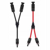 Saulės kabelis 4mm² Y-splitter 1 pora