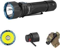 Olight Javelot Led žibintuvėlis, 134 000 kandelų, 730 m spindulio nuotolis, taktinis įkraunamas žibintas iki 72 dienų veikimo laikas su 6 režimais, ryški šviesa, 197 g maža rankinė lempa, skirta laukui, juoda