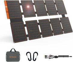 Flexsolar 100 W sulankstomas saulės kolektorius su Dc/qc 3.0 Usb-a ir Pd3.0 Usb-c saulės įkrovikliu, monokristalinė saulės celė, skirta kempingui, sodui, Zip, išmaniesiems telefonams