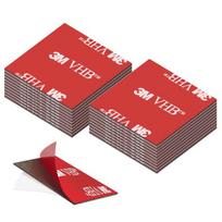 20 vienetų itin stipri dvipusė 3m vhb itin stipri 3m vandeniui atspari juosta namų biurui kvadratinė - 30 mm x 30 mm