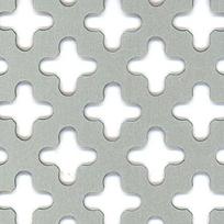 Gah-alberts 466886 perforuotas lakštas, skylėtas – sidabro spalvos anoduotas aliuminis – 600 x 1000 x 0,8 mm