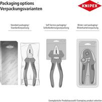 Knipex 97 49 63 štampai saulės kabelių jungtims, juodi, 4/6 mm