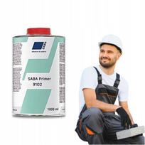 Gruntas lygiems paviršiams Saba Primer 9102 1l Gruntavimo priemonė