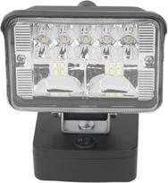 11–15 w belaidis led darbo žibintas, 1000–1200 lm nešiojamas led darbo žibintas, cinko lydinio lempos galvutė, vidaus ir lauko darbo apšvietimas, skirtas power x change serijai