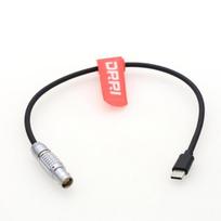 Drri 6 kontaktų į usb-c maitinimo valdymo kabelis, skirtas dji vaizdo siųstuvui ir rs2 rs3 rs3 pro rs4 rs4 pro