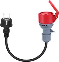 Cee adapteris didelės srovės Cee kištukas 230 V lizdas 16 A 5 kontaktų