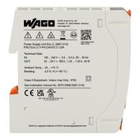 Wago Kompaktiškas maitinimo šaltinis Eco 2687-2142 | 1-fazis, maitinimo šaltinis, Din bėgelio maitinimo šaltinis (din-rail), Dc 24 V, 1.25 A, Dc-ok Led