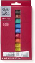 Winsor & Newton 0890001 guašo rinkinys pradedantiesiems, ryškios matinės guašo spalvos 12 ml tūbelėse - 10 spalvų
