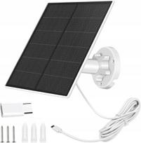 5w saulės baterija apsaugos kamerai su Usb jungtimi, atspari vandeniui Ip65