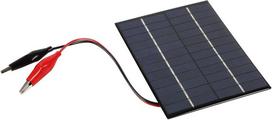2w 12v saulės panelė "pasidaryk pats" akumuliatoriaus saulės įkroviklio plokštė + tigro spaustukas - puikiai tinka akumuliatorių ir elektroninių prietaisų su mažu energijos suvartojimu įkrovimui lauke