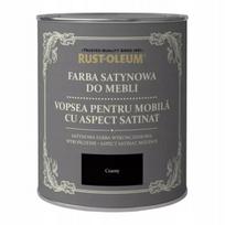 Kreidiniai baldų dažai Rust-oleum satininiai juodi Carbon 0,75 l