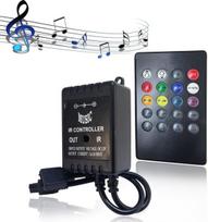 Rgb led valdiklis supernight dc12v led juostos valdiklis 20keys infraraudonųjų spindulių muzikos valdiklis ir reguliatorius garso jutiklis nuotolinio valdymo pultas, skirtas rgb 5050/3528 led juostai