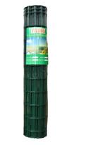 Tvoros tinklas EUROFENCE, virintas, PVC, žalios sp., 100 x 50 x 2,1 mm x 1,5 x 25 m