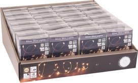 Elektrinė girlianda SILVERWIRE, 160 LED, IP44, (elementai 3xAA neįeina), šiltai baltos sp., 7,95 m