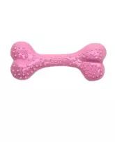 Comfy Dental Bone Strawberry žaislas šunims, 8.5 cm