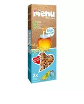 Comfy Menu skanėstai banguotosioms papūgoms su medumi, 90 g