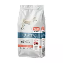 Sausas šunų ėdalas QUATTRO Extra Beef, su jautiena, 12 kg