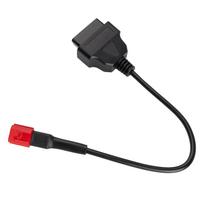 Honda Motociklo OBD 16-Pin į 6-Pin Adapterio Kabelis black