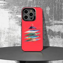 K-Kanye W-West Twisted Fantasy Phone Case For iPhone 17,16,15,14,13,12,11,Air,X,XR,Pro,Max,Plus Protect Plating iPhone15plus red