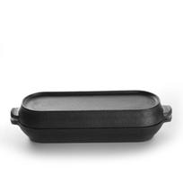 Compact Outdoor Multitasker: Mini Dutch Oven for Stewing, Braising, and More gray